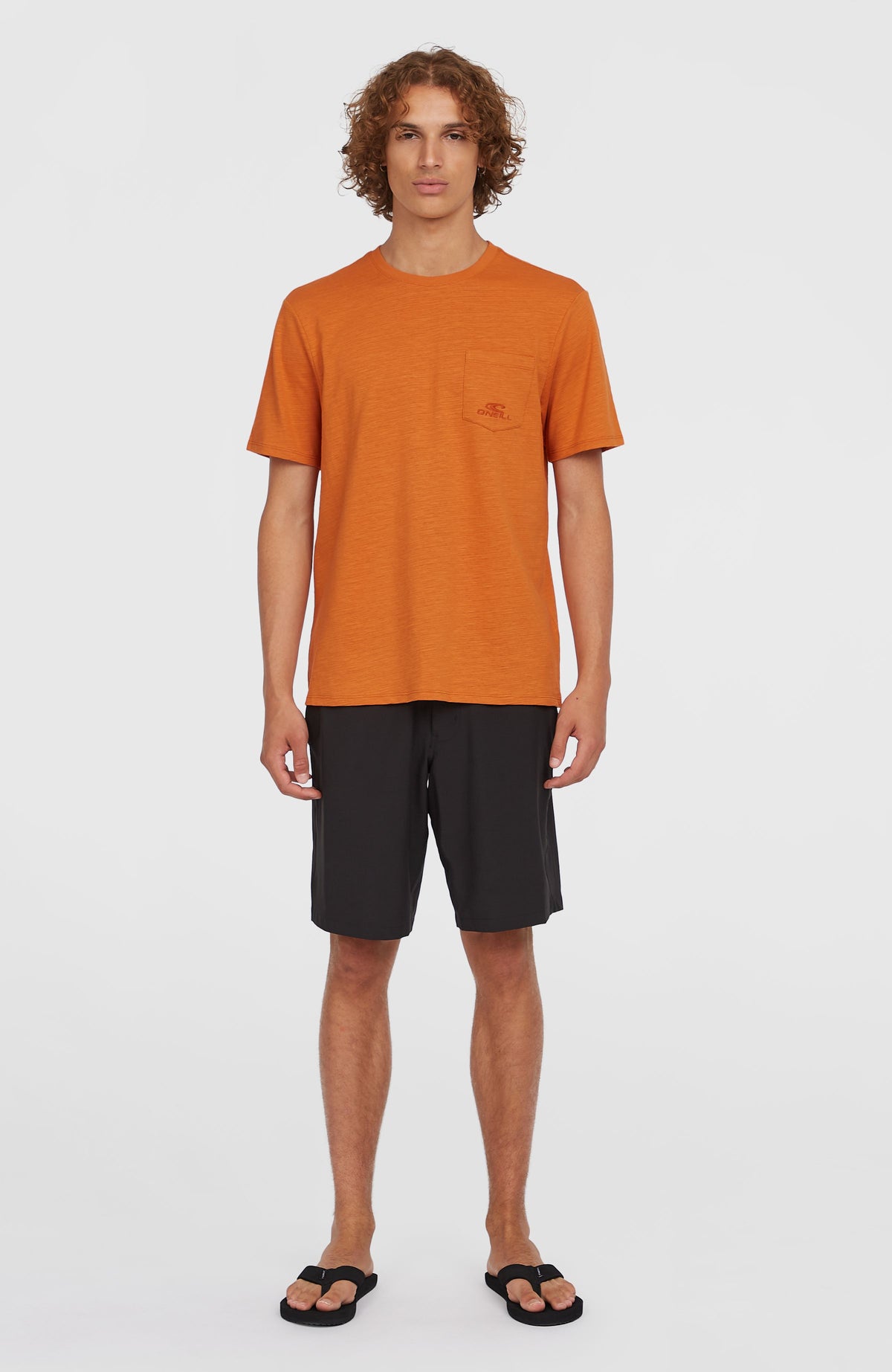 Slub Chest Pocket T-shirt | Cinnamon Stick