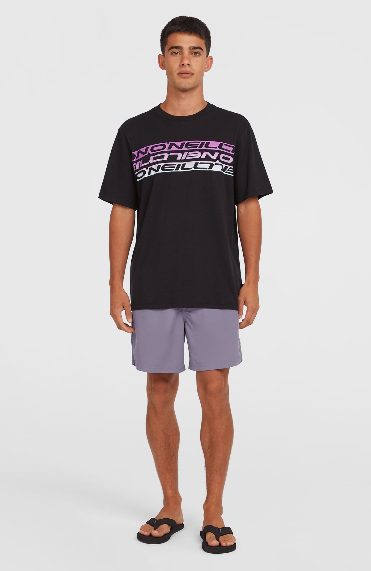 Stripe T-shirt | Black Out