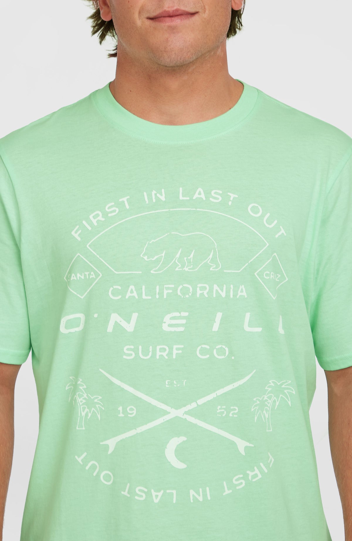 Jack O'Neill Muir T-shirt | Mildrew Mint