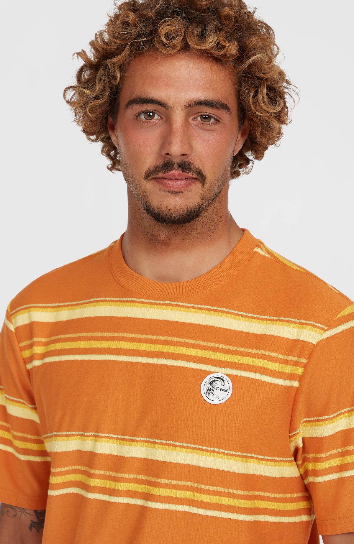 O'Riginals Stripe T-shirt | Orange Originals Retro Stripe