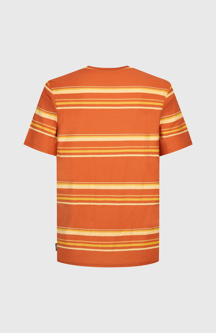 O'Riginals Stripe T-shirt | Orange Originals Retro Stripe