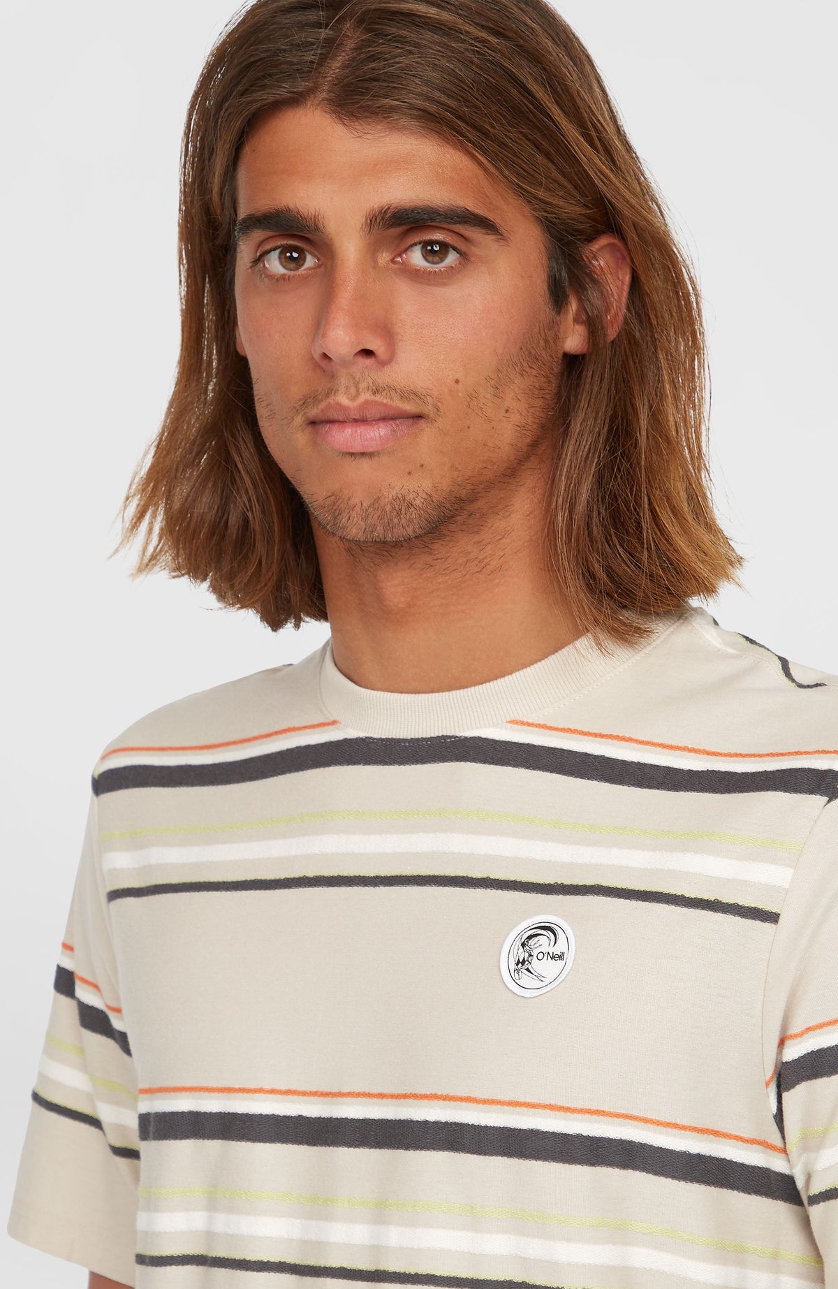 O'Riginals Stripe T-shirt | Beige Originals Retro Stripe