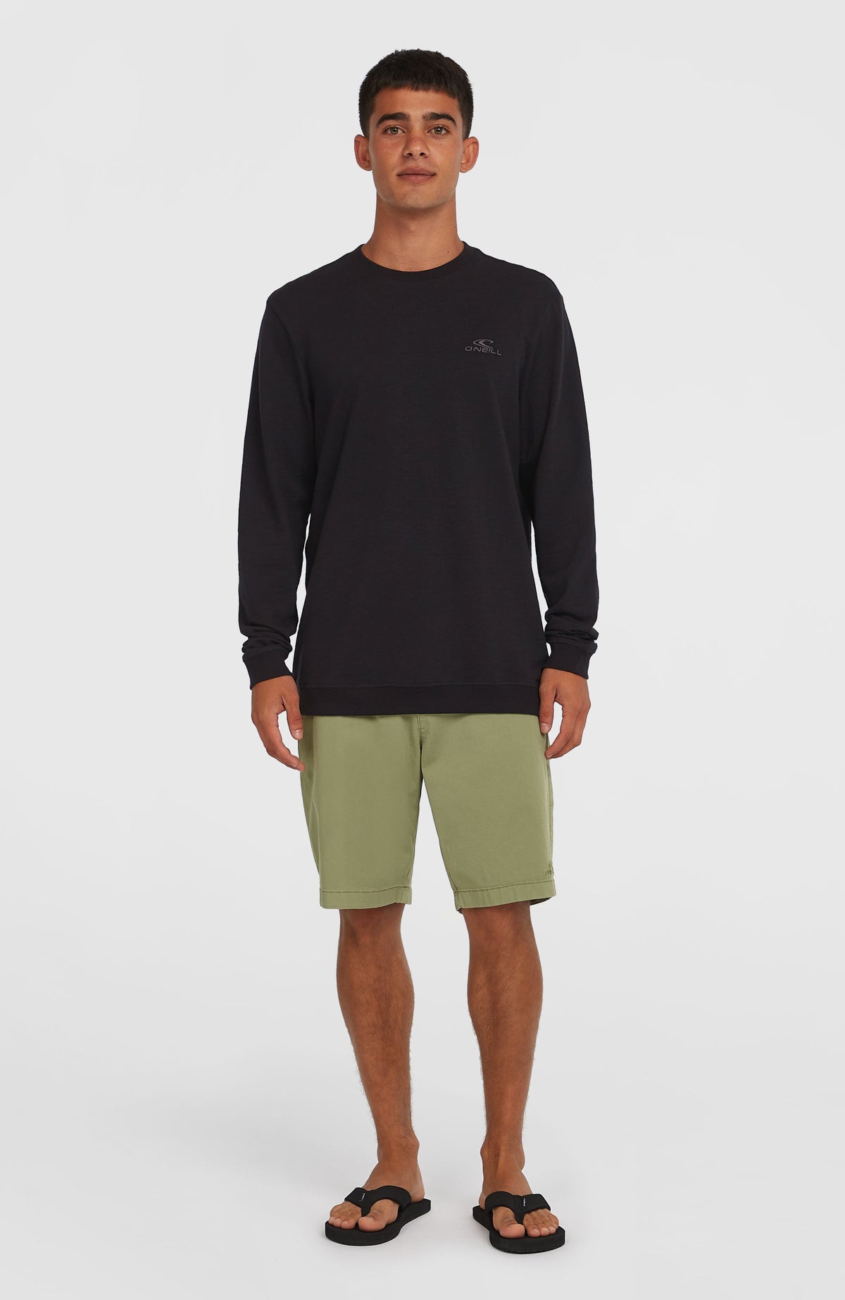 O'Neill Slub shirt met lange mouwen | Black Out