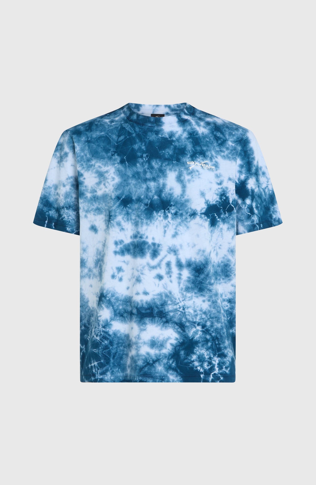 Tie Dye Graphic T-shirt | Blue Tie Dye Print