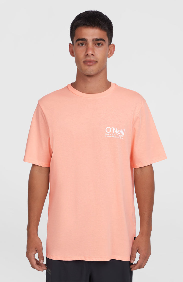 Original Cali Logo T-shirt | Coral Pop