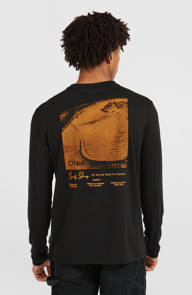 O'Riginals Hybrid shirt met lange mouwen | Black Out