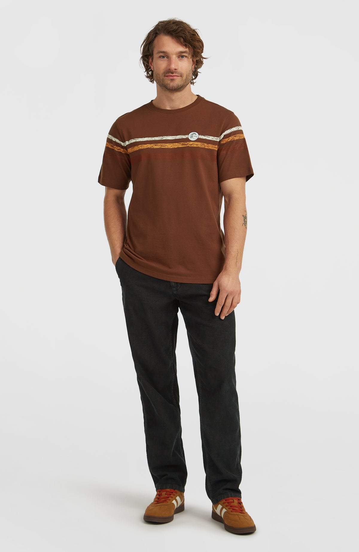 O'Riginals Stripe T-shirt | Hazel Spice
