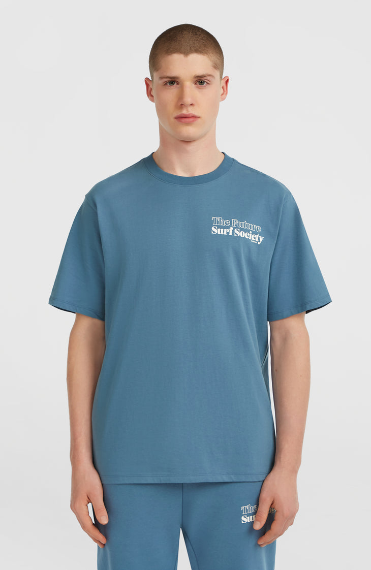 Future Surf Society T-shirt | Mozart Blue