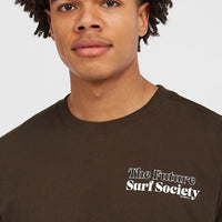 Future Surf Society T-shirt | Coffee Bean