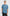 Chest Print T-shirt | Mozart Blue