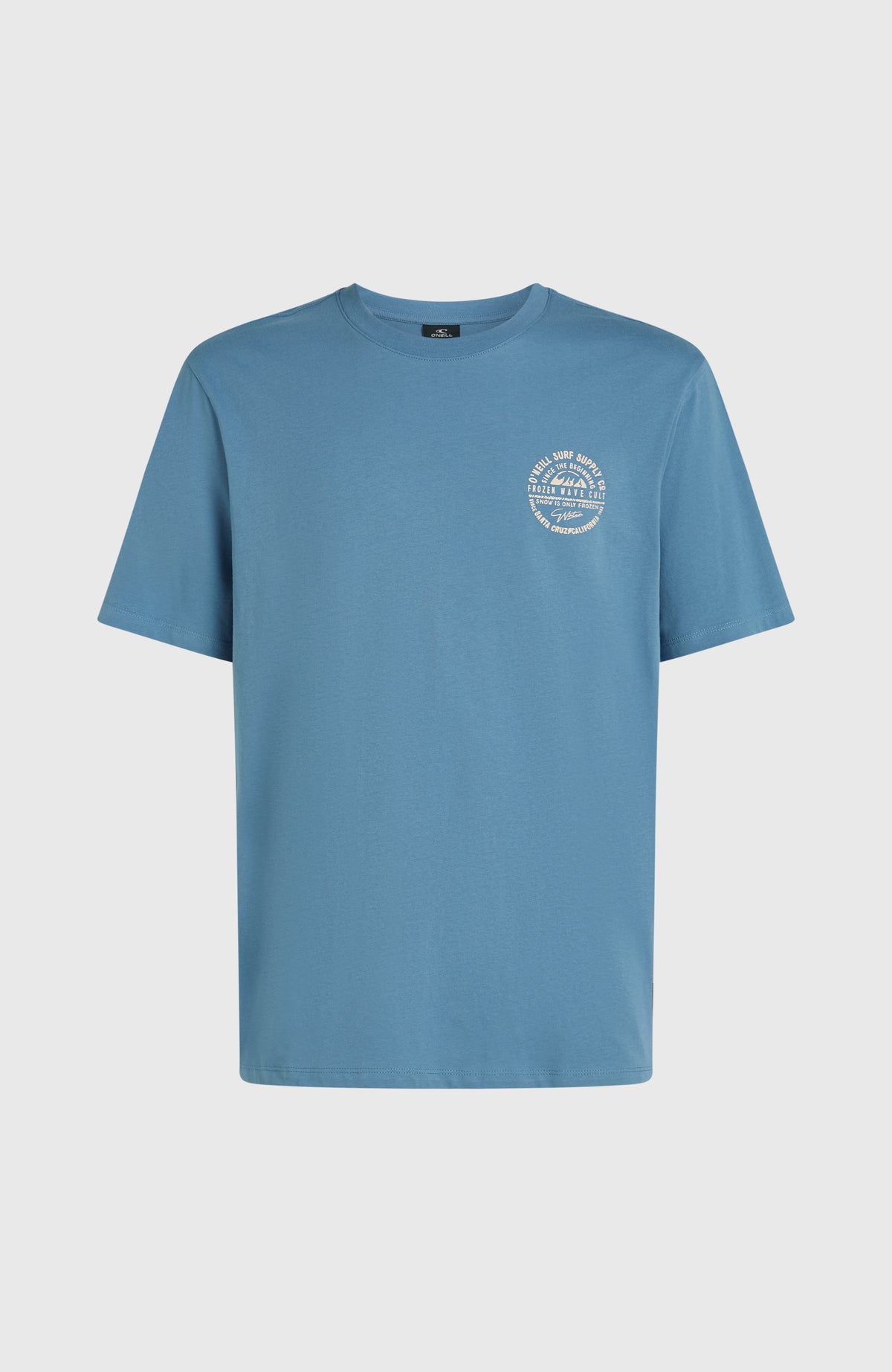 Chest Print T-shirt | Mozart Blue