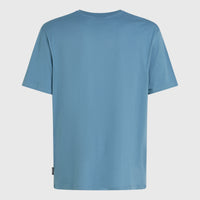 Chest Print T-shirt | Mozart Blue