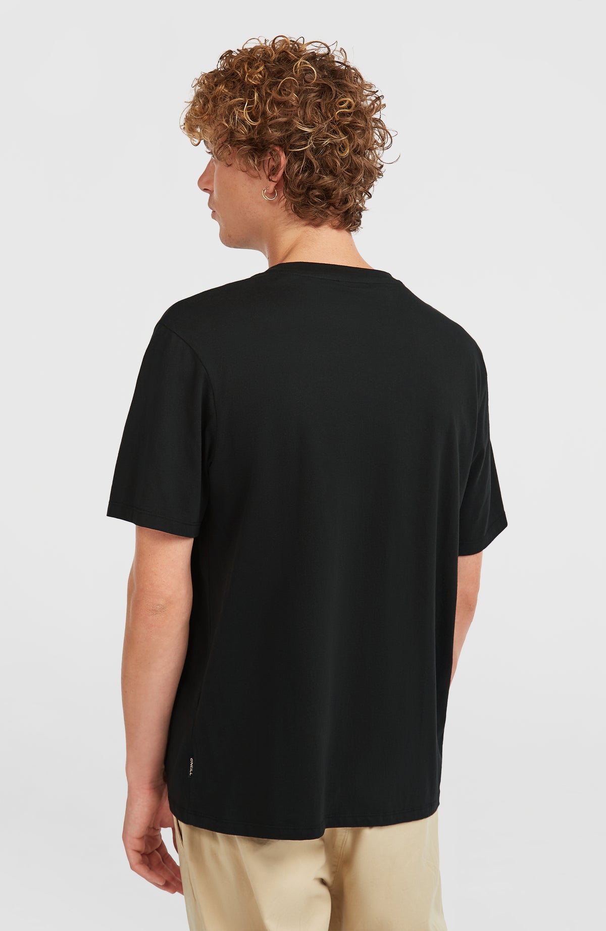 Chest Print T-shirt | Black Out