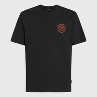 Chest Print T-shirt | Black Out