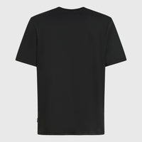 Chest Print T-shirt | Black Out