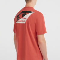 Re-Issue Graphic T-shirt | Hot Red