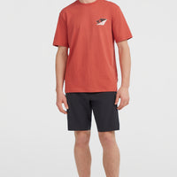 Re-Issue Graphic T-shirt | Hot Red