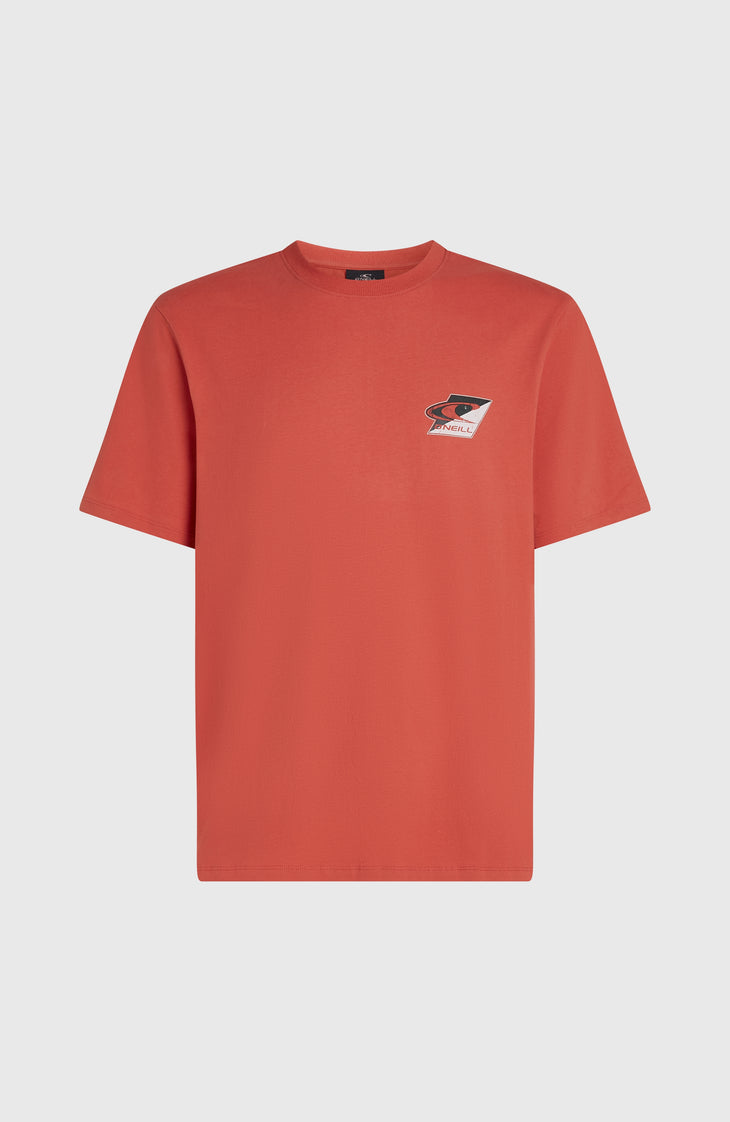 Re-Issue Graphic T-shirt | Hot Red