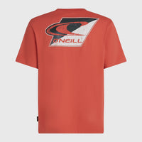 Re-Issue Graphic T-shirt | Hot Red