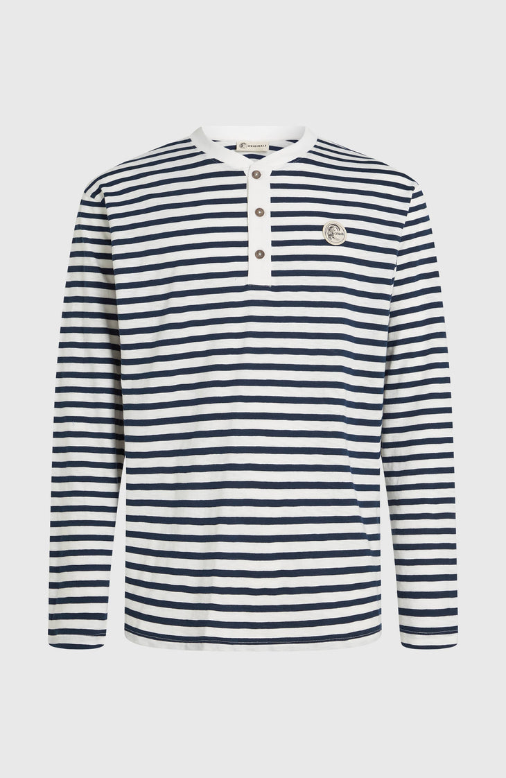 O'Riginals shirt met lange mouwen | Blue Oigrinals Stripe