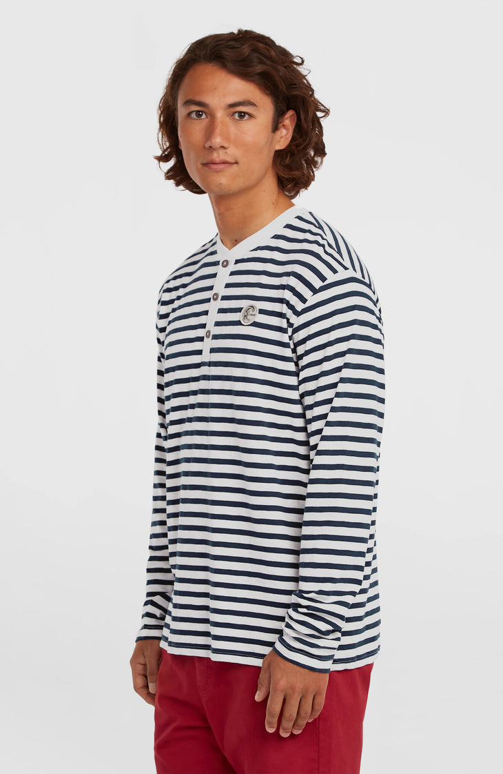 O'Riginals shirt met lange mouwen | Blue Oigrinals Stripe