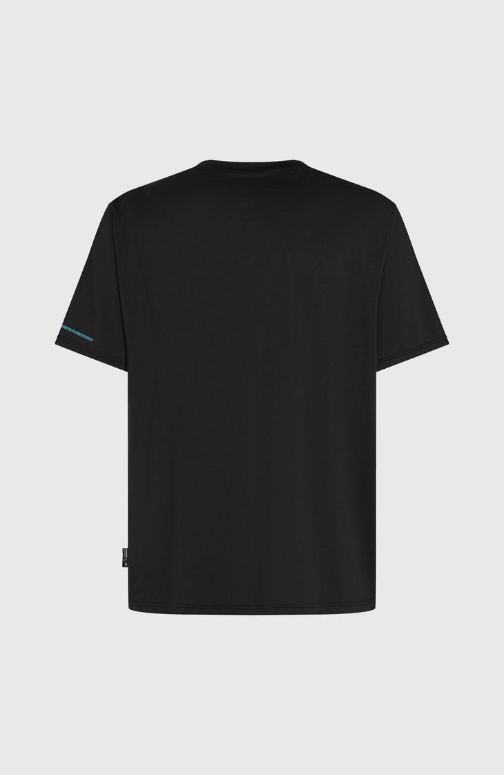 O'Neill Hybrid UPF 50+ Polygiene Graphic T-shirt | Black Out