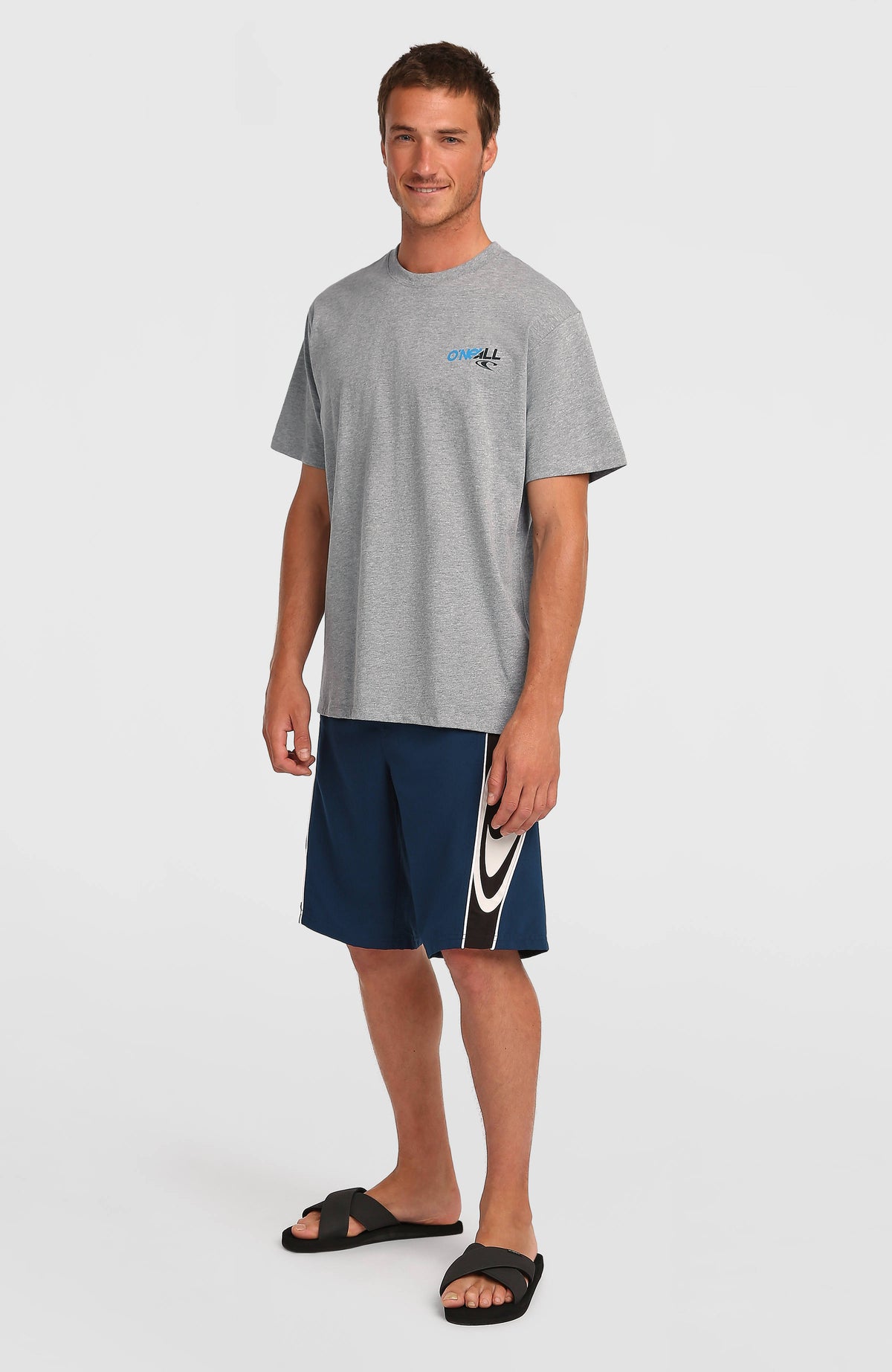 Essentials 90s Graphic T-shirt | Silver Melee