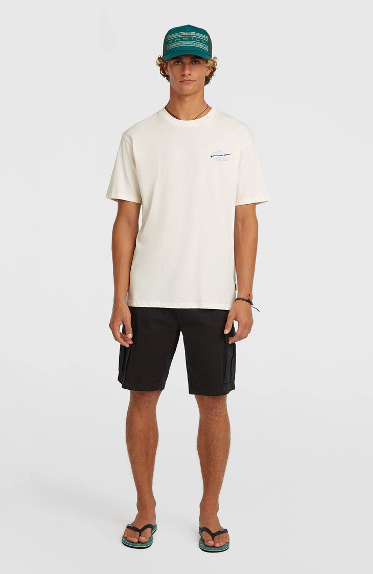 O'Neill Retro Back-Print T-shirt | Snow White