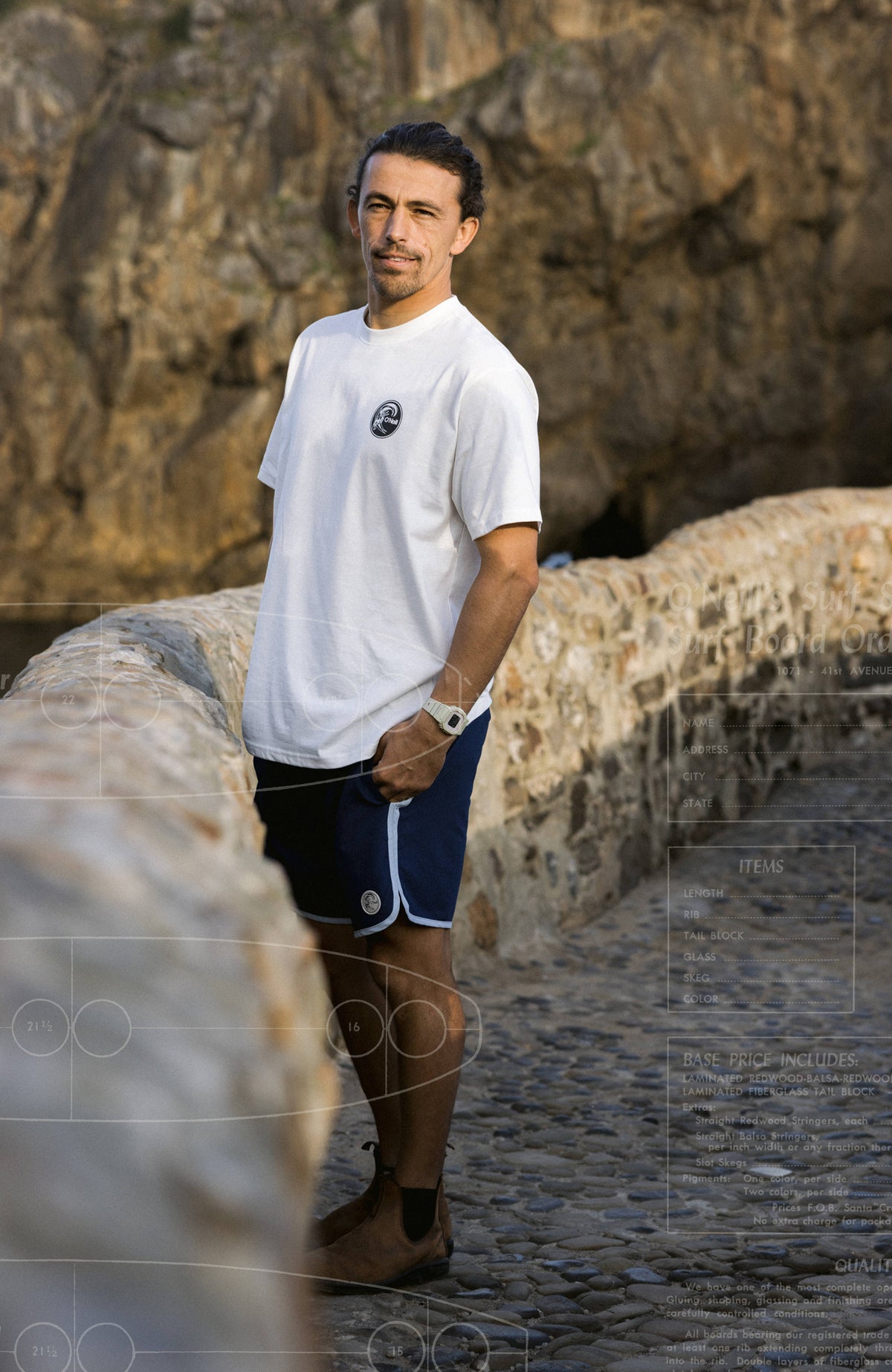 O'Riginals Surf Shop T-shirt | Snow White