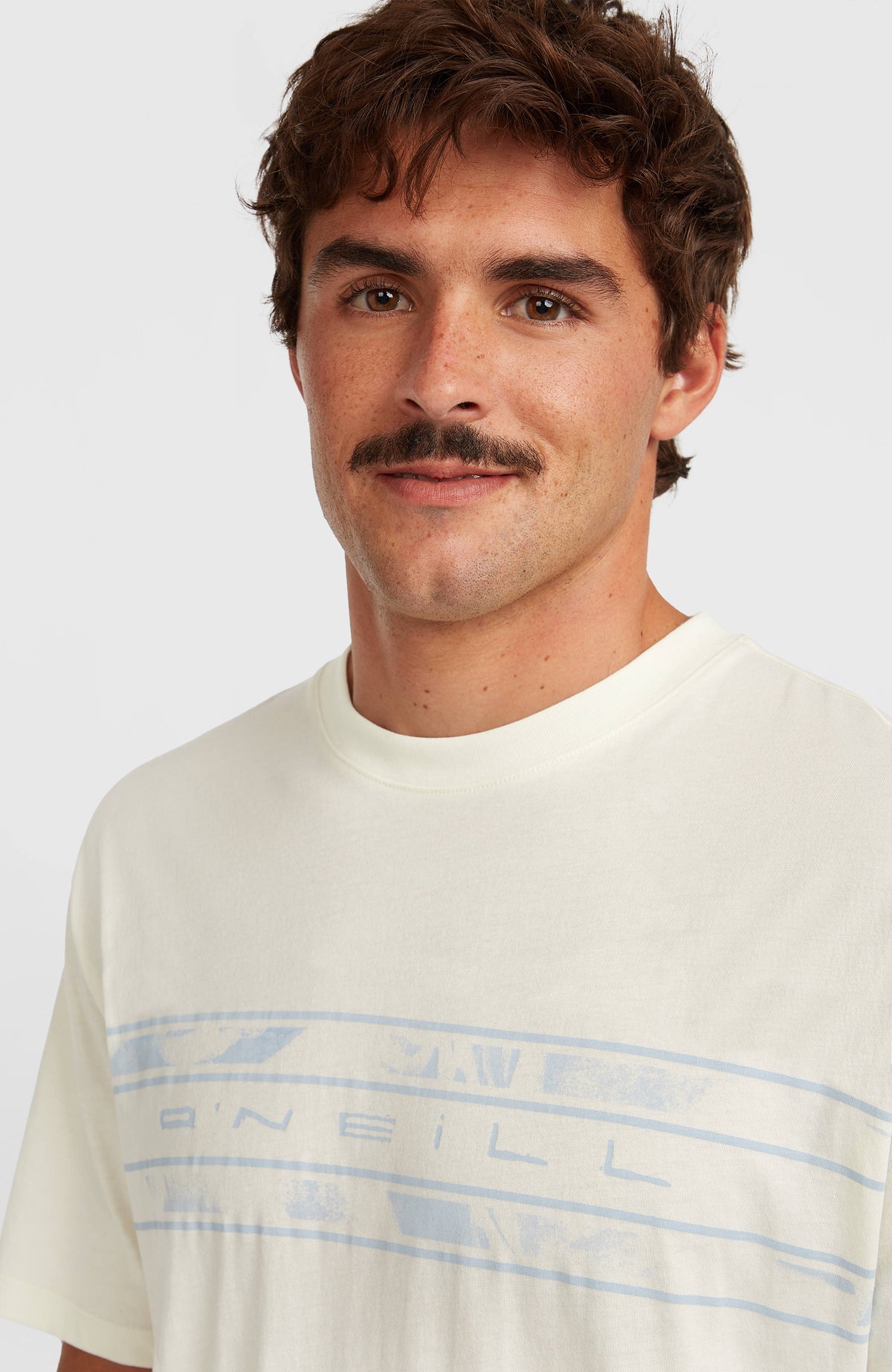 O'Neill Flower Stripe T-shirt | Snow White