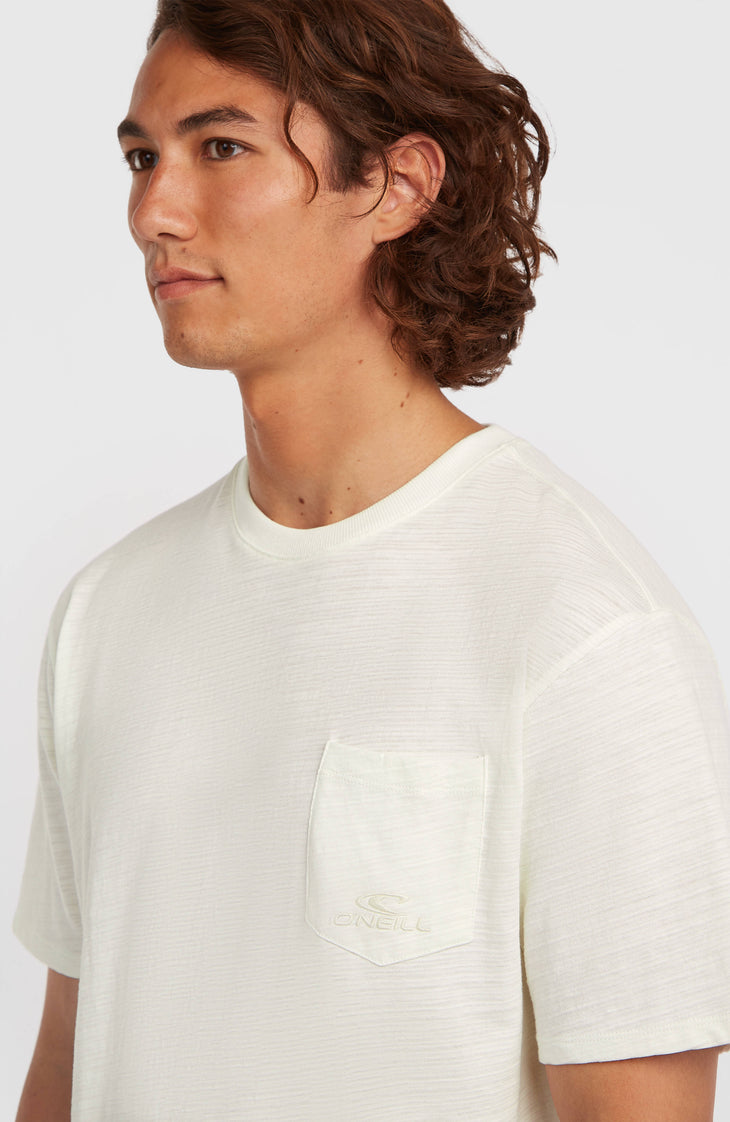 O'Neill Slub Chest Pocket T-shirt | Snow White