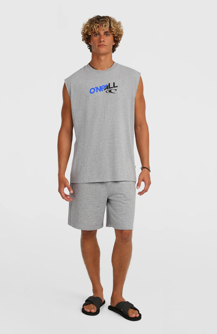 Essentials 90s Graphic tanktop | Silver Melee