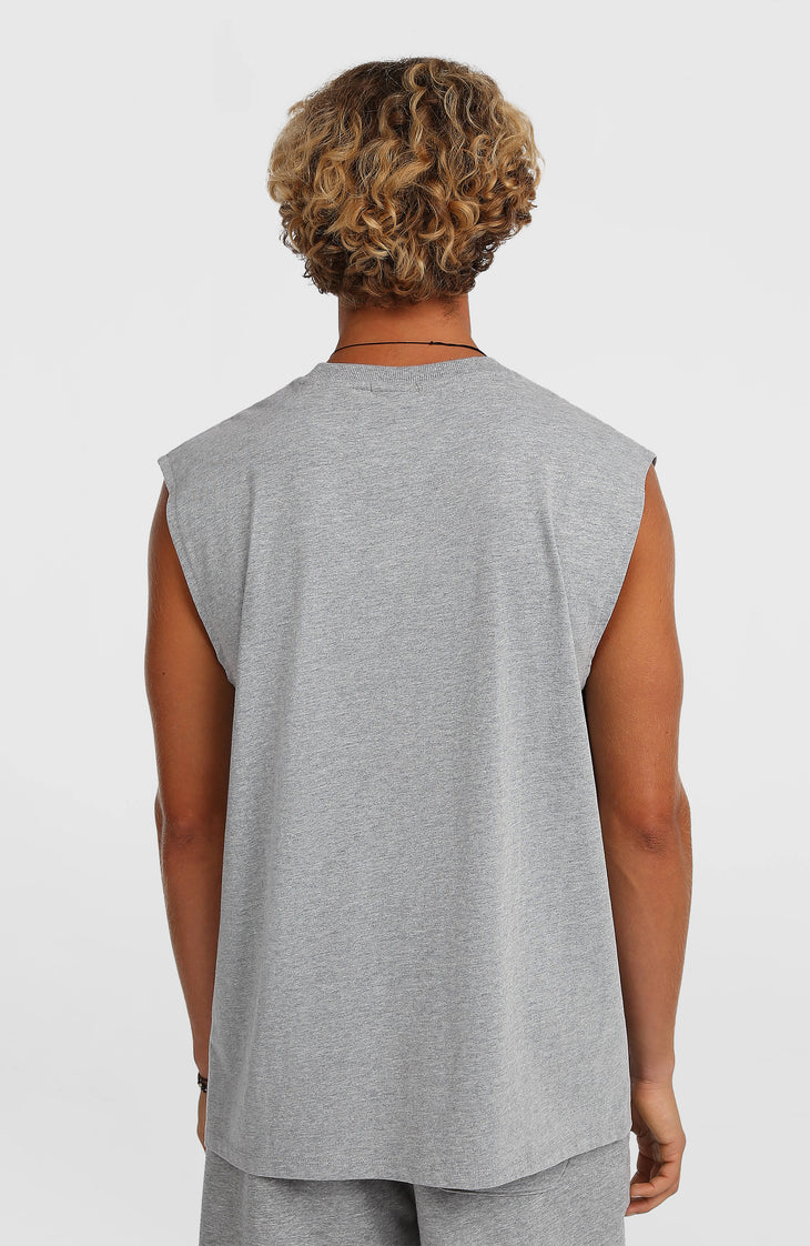 Essentials 90s Graphic tanktop | Silver Melee