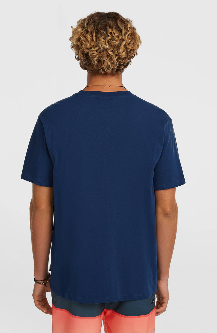 Chest Print T-shirt | English Evening