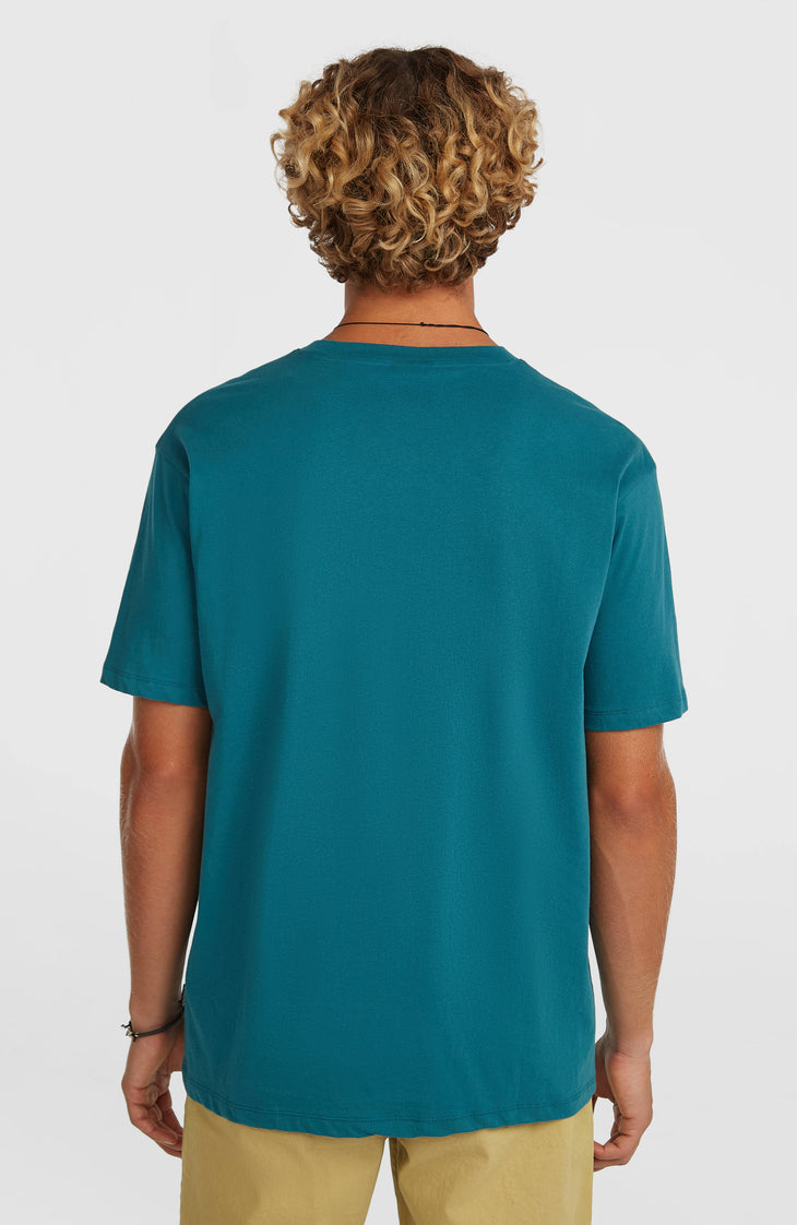 Chest Print T-shirt | Botanical Heat