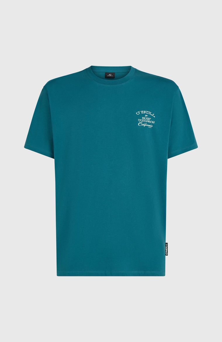 Beach Chest Print T-shirt | Botanical Heat