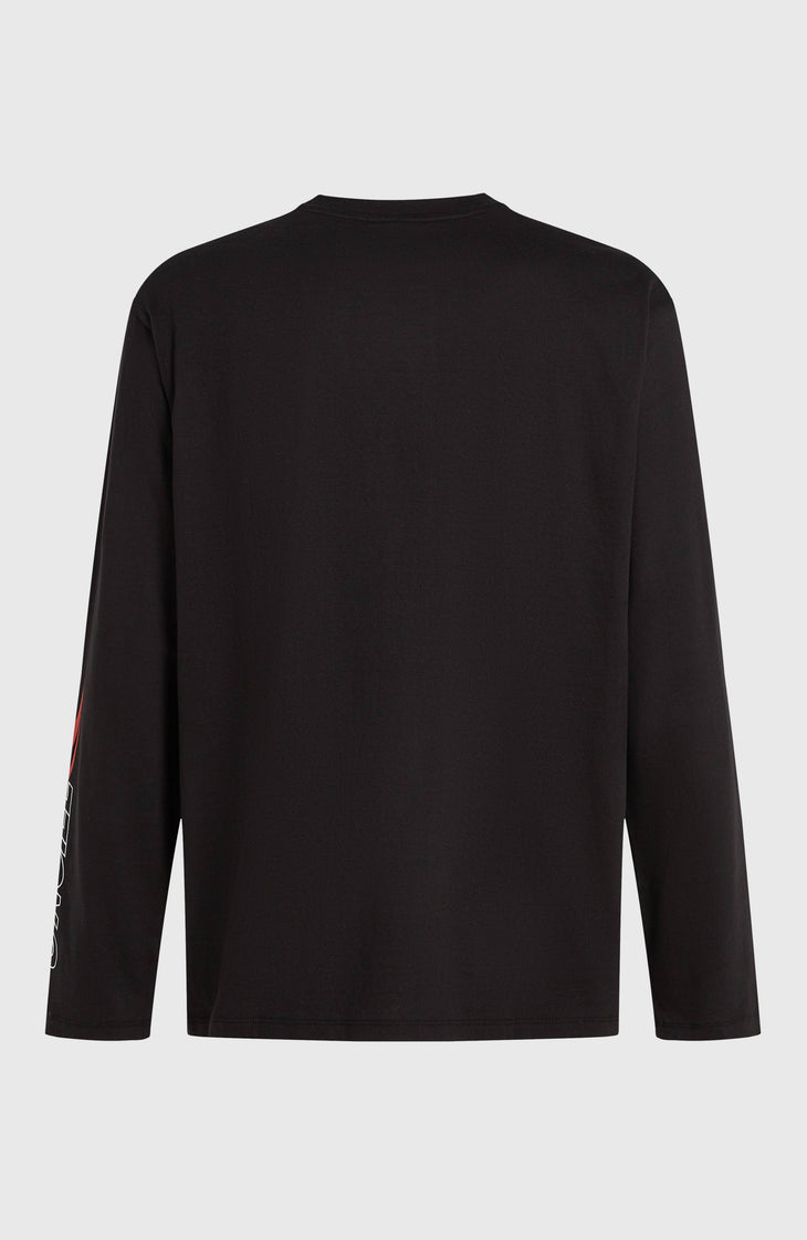 Essentials 90s Logo shirt met lange mouwen | Black Out