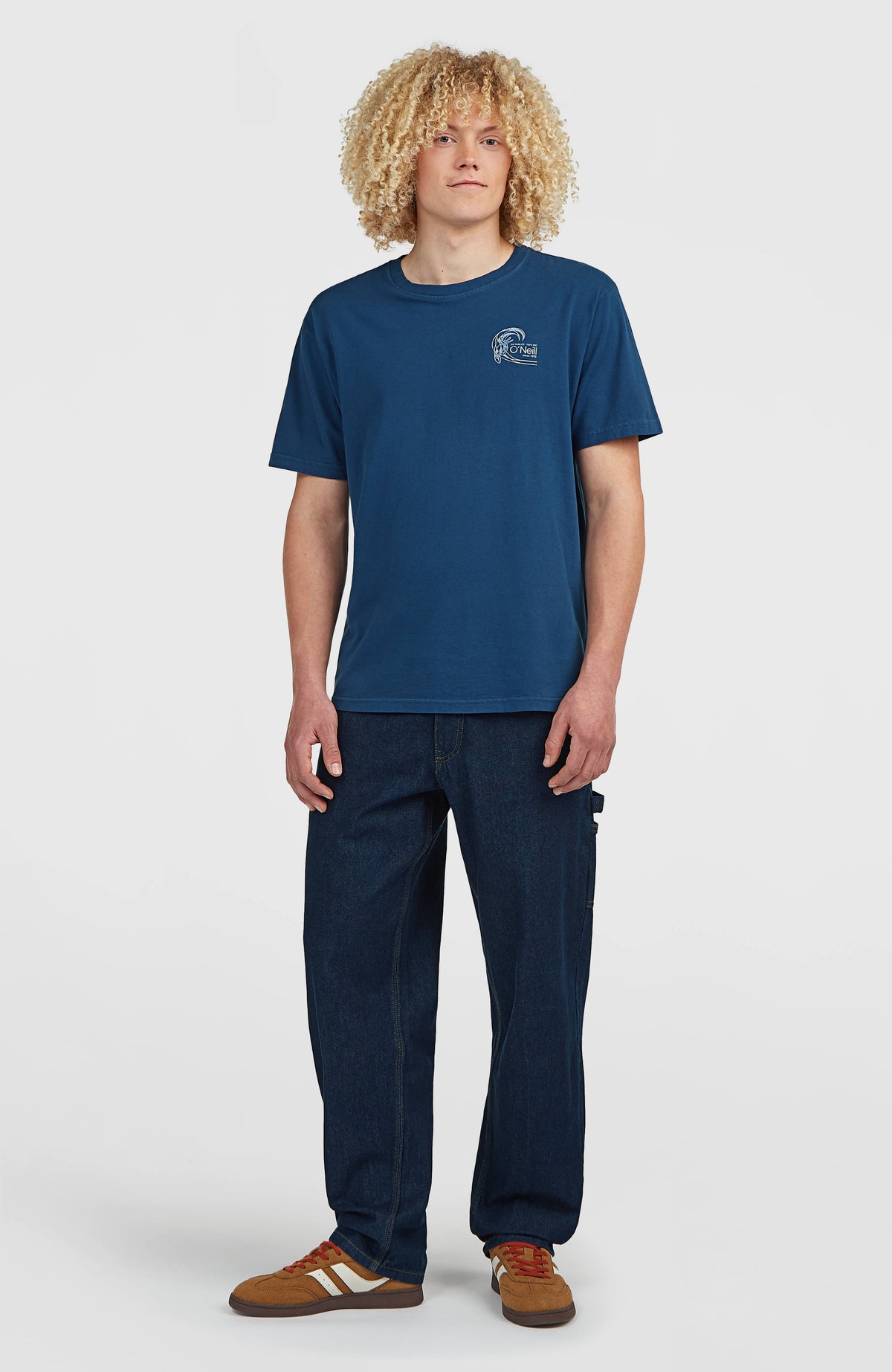 O'Riginals Retro Back-Print T-shirt | Regal Blue
