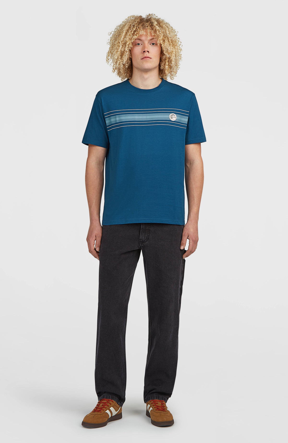O'Riginals Stripe T-shirt | Regal Blue