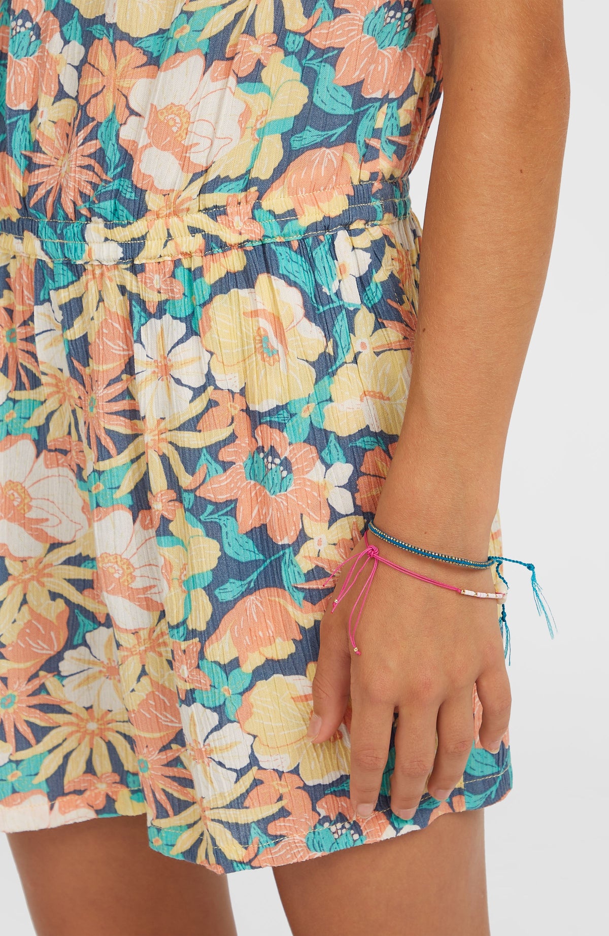 Summer geweven playsuit | Blue Santa Monica