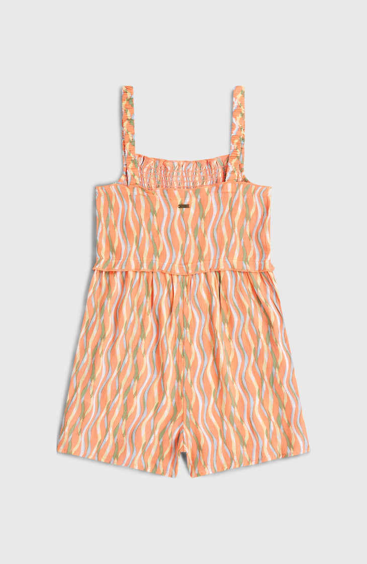 O'Neill geweven playsuit | Funky Peach Swirly