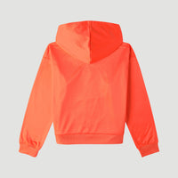 Hoodie Rutile Fleece | Neon Orange