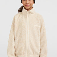 High-Pile fleecevest met volledige rits | Macaron Animalica