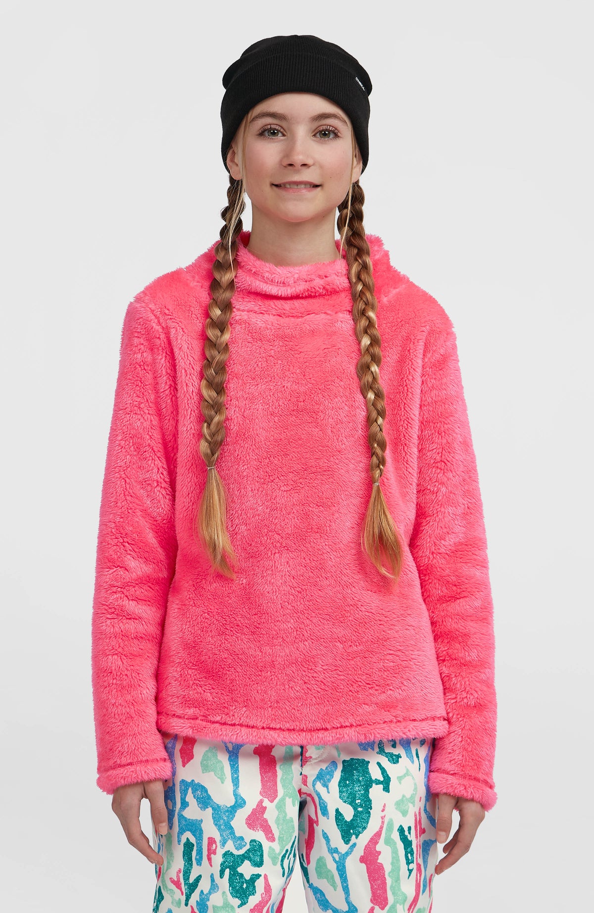 FWC'Cruz Fuzzy fleecetrui | Skater Pink