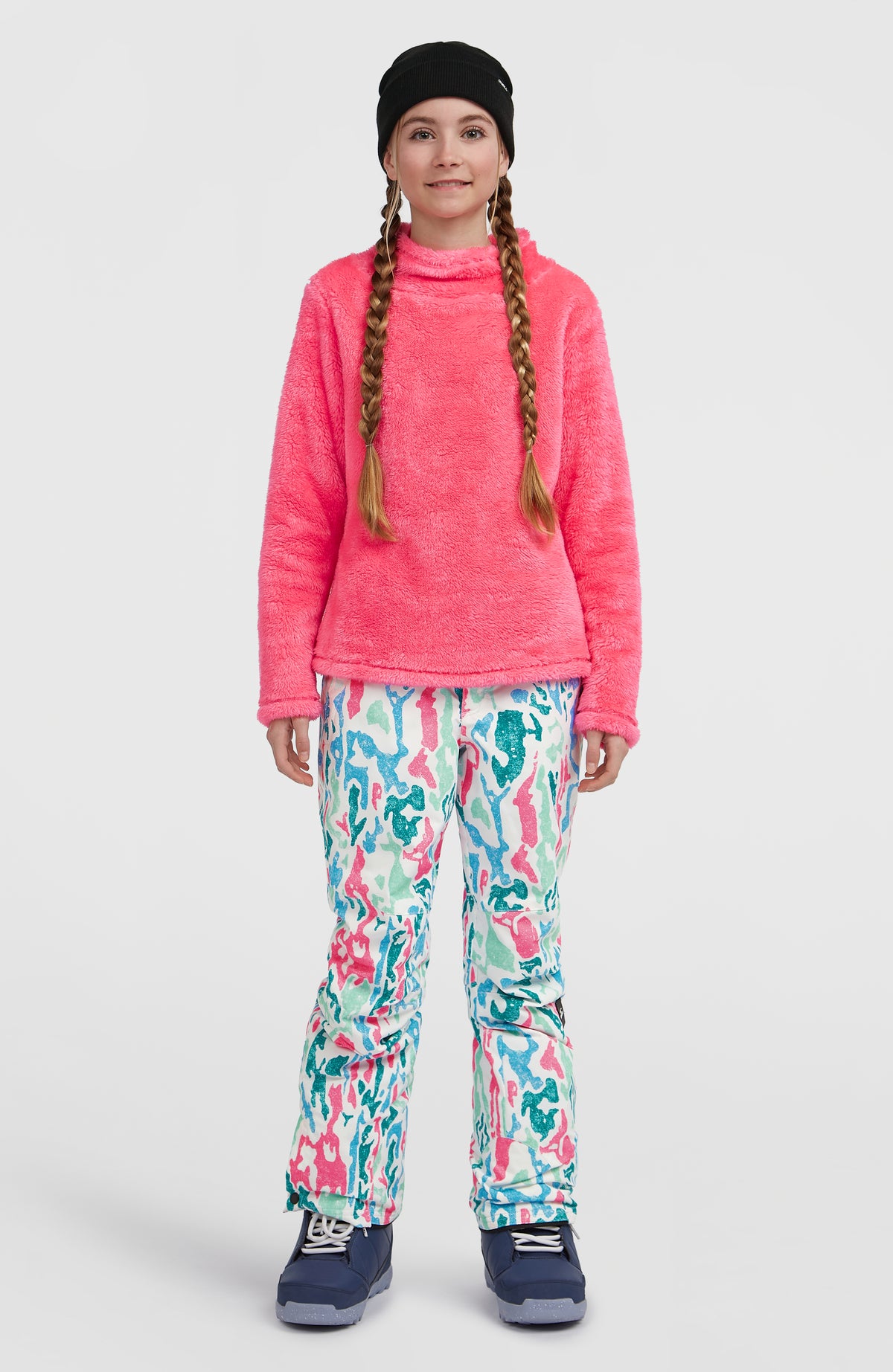 FWC'Cruz Fuzzy fleecetrui | Skater Pink