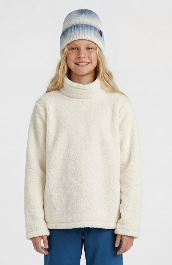 FWC'Cruz Fuzzy fleecetrui | Linen White