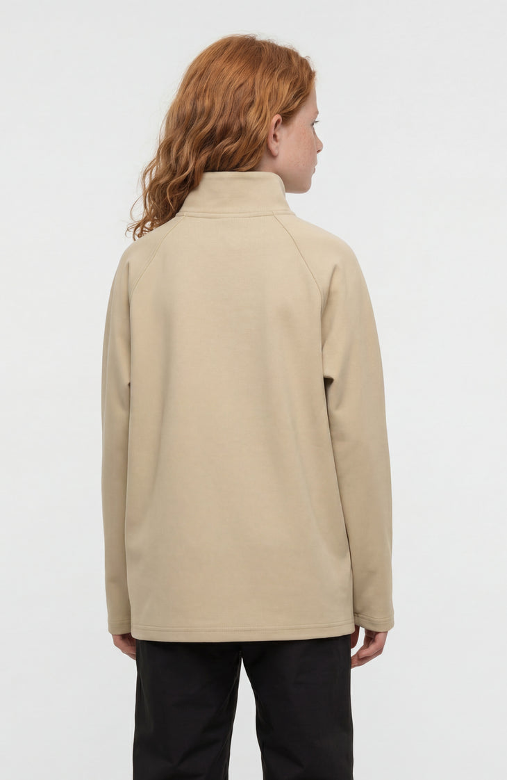FWC'Cruz fleecetrui met halve rits | Olive Blush
