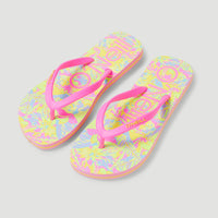 Teenslippers Moya | Yellow Summer Brights