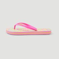 Teenslippers Moya | Yellow Summer Brights