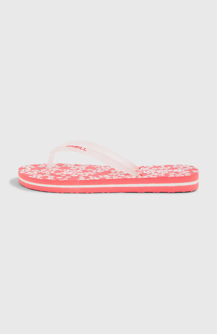 Profile Graphic slippers | Pink Milliflower